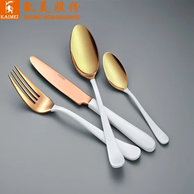 The New Children Cutlery Stainless Steel Tableware Spoon and Fork